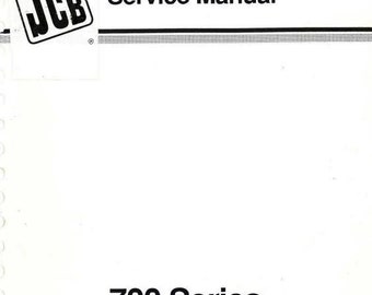 JCB 712 SERVICE Manual for Articulated Dump Truck 700 Series Download PDF
