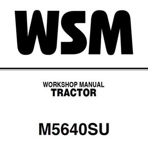 Kubota M5640SU Traktoren Werkstatt-Handbuch Pdf