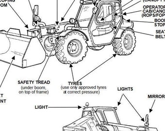 8925 Service Manual Massey Ferguson Telescopic Handler PDF