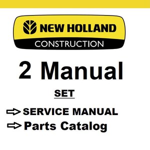 New Holland L175 C175 Skid Steer Service Repair Shop Manual + Parts Catalog PDF Download