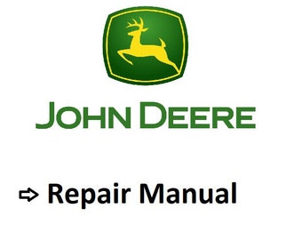 John Deere 210G 210GLC Excavator Technical Service Repair Manual TM12333 PDF 1FF210GX_ _E520001-