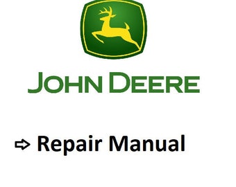 John Deere JD544 and JD544-A Loaders Technical Manual TM-1002 PDF Service Repair Manual on PDF