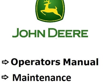 John Deere 450G 550G 650G Crawler Dozer Operators Manual Owners OMT163974 PDF Download