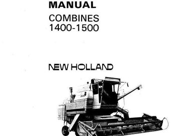 1400 1500 Combines New Holland Service Repair Manual PDF Download