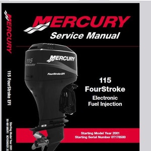Mercury 115 EFI 4 Stroke Outboard Engines Service Manual pdf Download