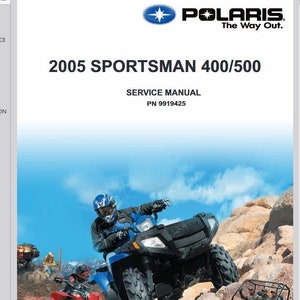 2005 Polaris Sportsman 400 500 Service Manual PDF Download