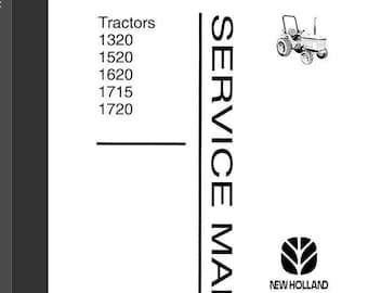 New Holland 1320 1520 1620 1715 1720 Tractors Service Repair Manual PDF Download