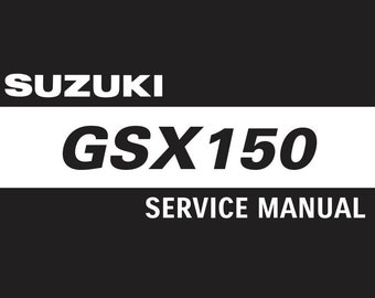 Webike | SUZUKI スズキ サービスマニュアル GSX150(9960042K00