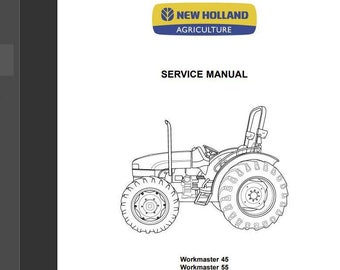 New Holland WORKMASTER 45, 55 Tractors Service Repair Manual PDF Download