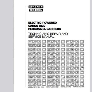 ELECTRIC 1995-1998 Pcx Bcx XI サービスマニュアル PDF ダウンロード
