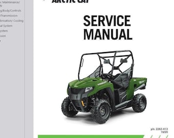 2021 Prowler 500 Service / Operators Manuals Arctic Cat ATV Pdf Download