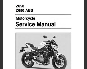 KAWASAKI Z650-B サービスマニュアル Service Manual Kawasaki 2020 Z650 Repair