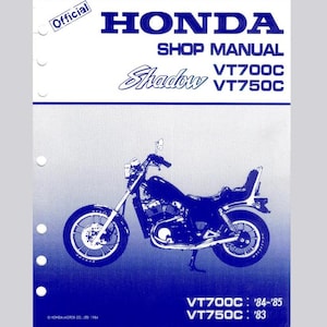 Honda VT700c VT750c 1984 Service Repair Manual pdf Download