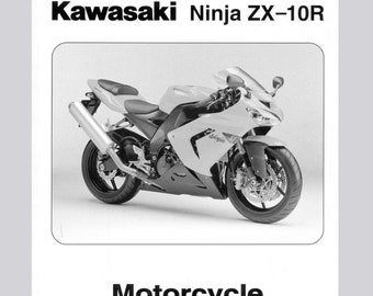 2021-2024 Kawasaki ZX-10R Ninja Workshop Service Manual | PDF - Etsy
