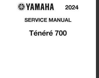 テネレ700 Tenere700 サービスマニュアル Amazon.com: i5motorcycle SERVICE & REPAIR MANUAL compatible