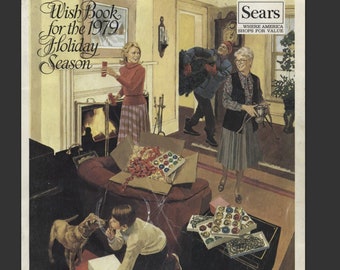 1979 Sears Christmas Catalog PDF, Sears Wish Book Download, Old Sears Instant Download