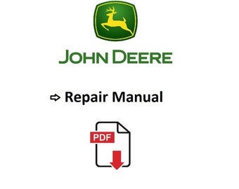 John Deere 670A 672A Motor Grader Technical Service Shop Repair Manual TM1188