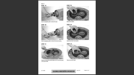 Case 580L Series Backhoe Loaders Operators Manual