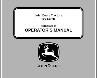 Operators - D100 D110 D120 D130 D140 D150 D160 D170 Tractors Riding Mowers John Deere Owners Users Operations Manual PDF Download