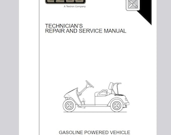 2010-2014 TXT Valor Golf Cart GAS Service Manual Pdf Download