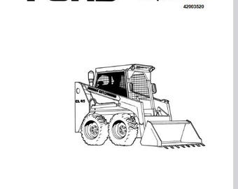 Operators - CL-35 CL-45 Compact Loader Ford New Holland Owners Operation Manual PDF Download