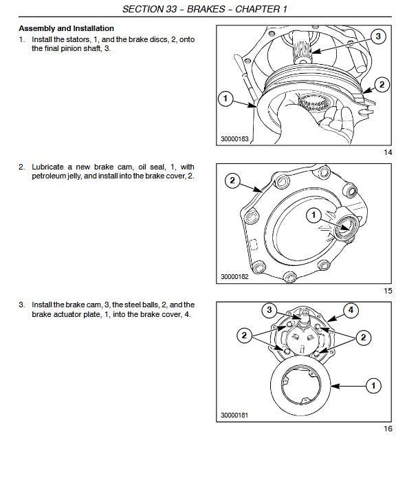 Manuel De Réparation PDF/USB Pour Tracteur New Holland TC35A TC40A TC45A - Complet, Référence 87618714