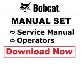 Bobcat X 325 & 328 Excavator Operators Service Repair Owners Maintenance Bundle Set 6986940 6902745 6901138 PDF Download Now