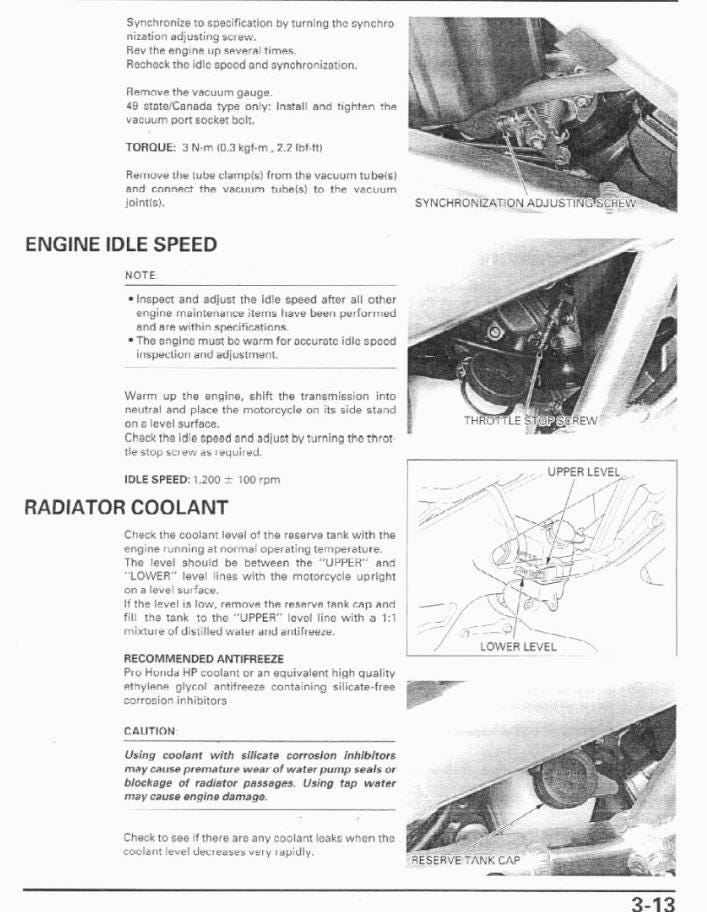 Honda VTR1000F 1998-2003 Service Repair Manual Pdf Download - Etsy