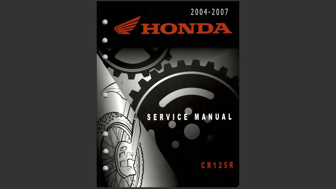 Haynes Repair Manual For Honda CR80 / CR125 / CR250 / CR500 (1986-2007) – Complete Workshop Guide
