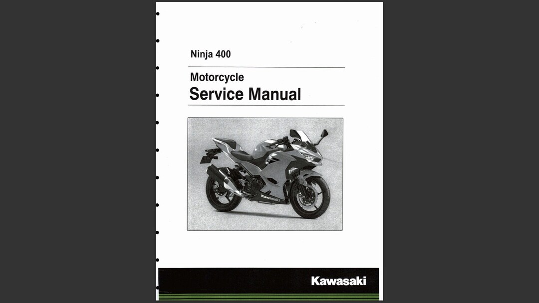 2018 2019 Kawasaki Ninja 400 Motorcycle Service Repair