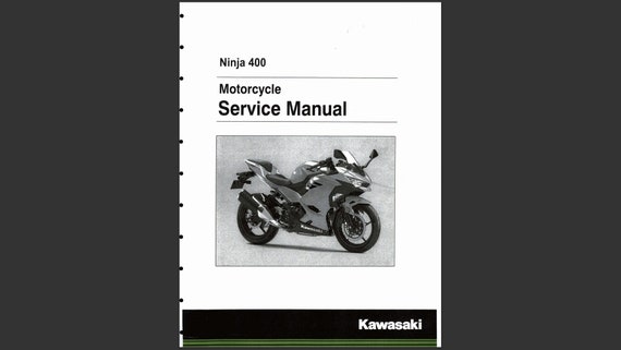 2018 2019 Kawasaki Ninja 400 Motorcycle Service Repair Manual Pdf
