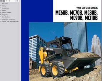 Volvo MC80B Skid Steer Loader Service Repair Workshop Manual PDF Download