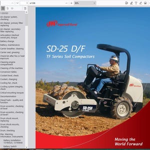 Volvo SD25D Compactor Service Repair Workshop Manual PDF Download