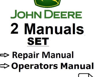 John Deere F1145 SET Front Mowers Repair Service Operators Technical Manual TM1519