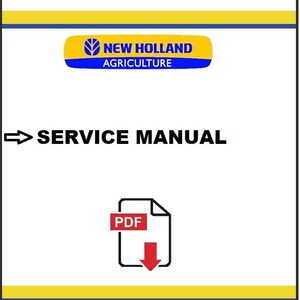 New Holland TZ21D, TZ24D Tractors Service Repair Shop Manual PDF Download