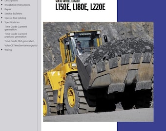 Volvo L150E Wheel Loader Service Repair Workshop Manual PDF Download