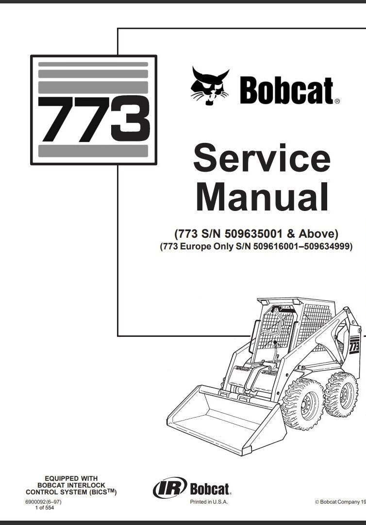 Bobcat 630 631 632 Minipala Carico Servizio Negozio - Foto 2