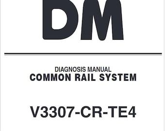 DIAGNOSIS - V3307-CR-TE4 Common Rail System Manual Pdf Download