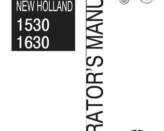 1530 1630 Ford New Holland Tractors Operators and Maintenance Manual PDF Download