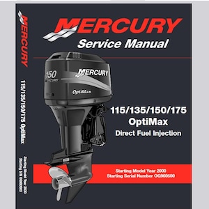 Mercury 115 135 150 175 OPTIMAX Service Manual pdf Download