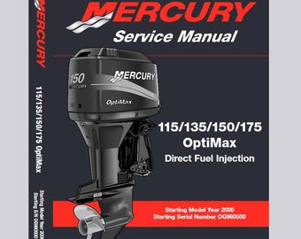 Mercury 115 135 150 175 OPTIMAX Service Manual pdf Download