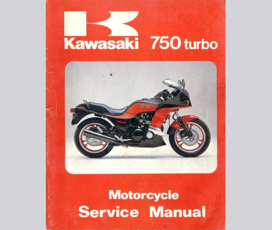 Kawasaki GPZ 750 Turbo 1984 Service Repair Manual Pdf Download - Etsy