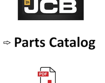 JCB 527-55 Telescopic Handlers Loadall 01068000-01069456 Parts Catalog Manual Download PDF