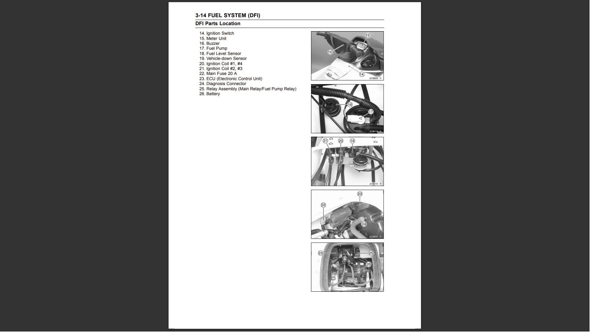 STX-15F Factory Service Manual Kawasaki Jet Ski Watercraft 2004 to