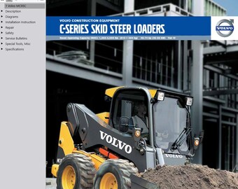 Volvo MC95C Skid Steer Loader Service Repair Workshop Manual PDF Download