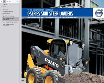 Volvo MC60C Skid Steer Loader Service Repair Workshop Manual PDF Download