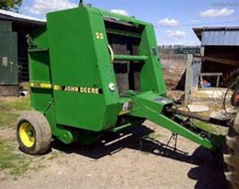 Repair for John Deere 335 375 385 435 535 Round Baler Technical Manual