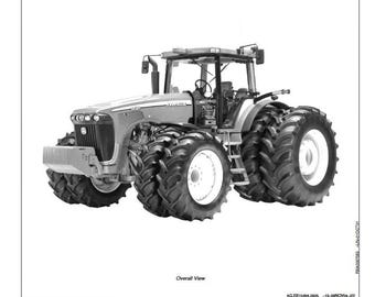 John Deere 8120-8520 Tractor Operator's Manual (PDF Download)
