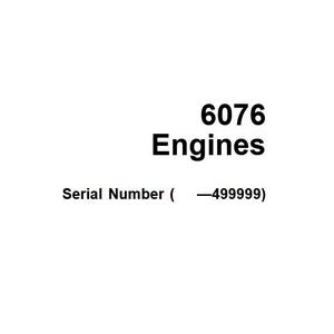 CTM6 - 6076 Silniki John Deere Instrukcja techniczna naprawa serwisowa Pobierz plik PDF