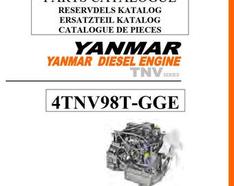 PARTS - 4TNV98T-GGE Yanmar Diesel Engine Parts Catalog Manual Pdf Download